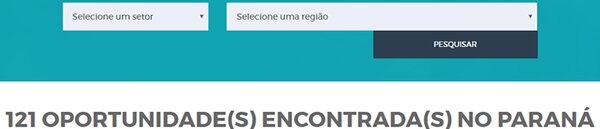 Vagas de emprego no Paraná