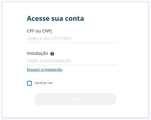 Segunda via da conta Eletropaulo